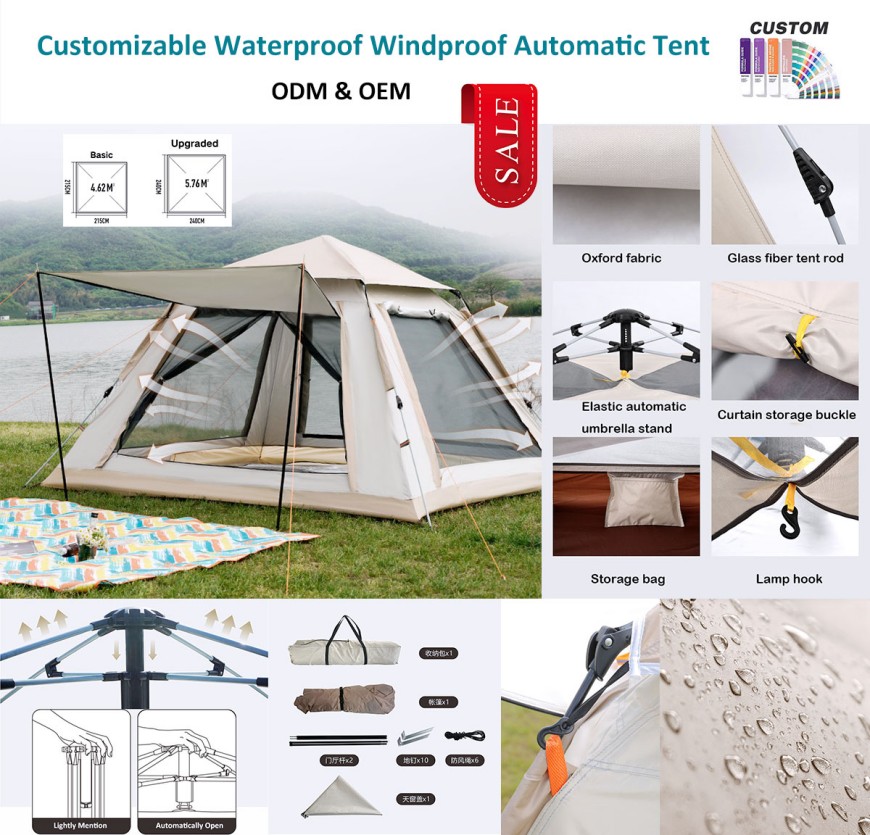 Purchased this tent for a family camping trip.