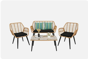 How to choose the material of garden furniture?
